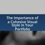 The Importance of a Cohesive Visual Style in Your Portfolio