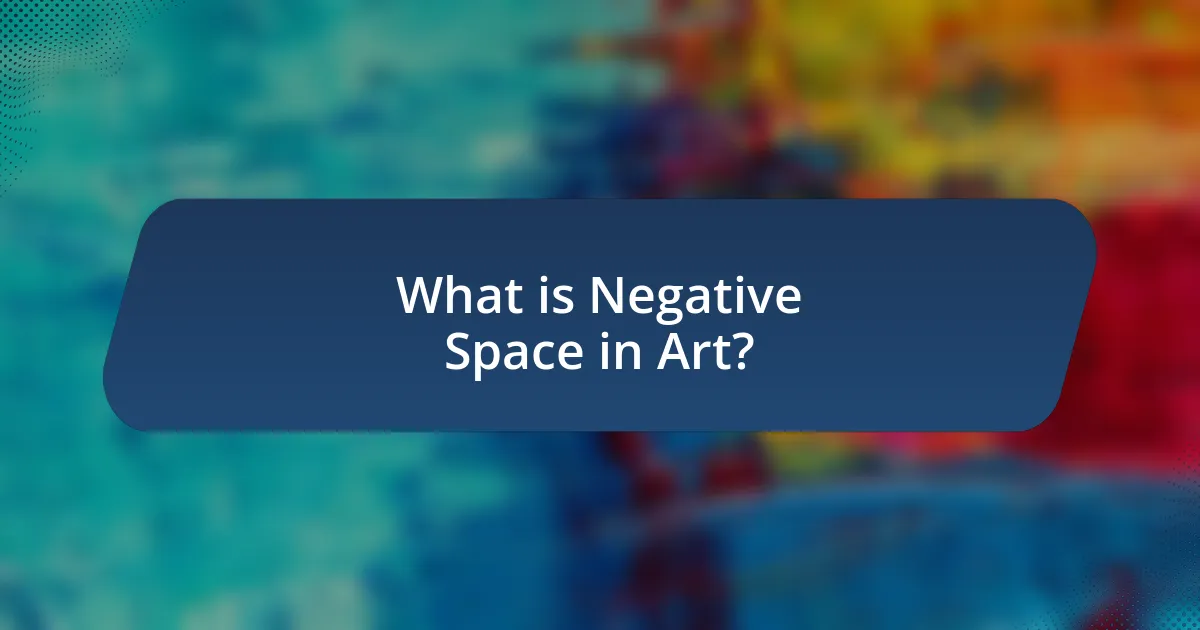 What is Negative Space in Art?