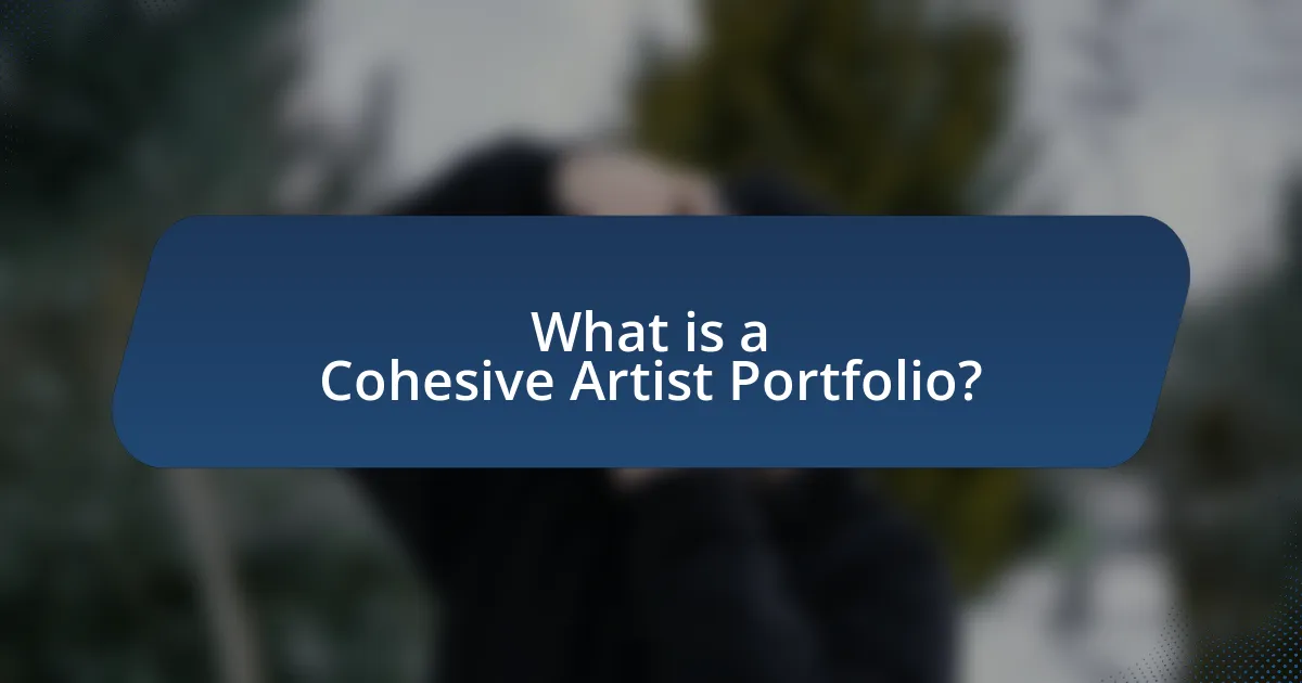 What is a Cohesive Artist Portfolio?